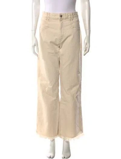 Pre-owned Isabel Marant Wide Leg Pants In Neutral