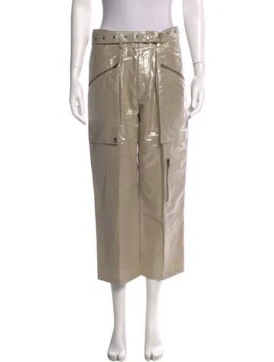 Pre-owned Isabel Marant Wide Leg Pants In Neutral