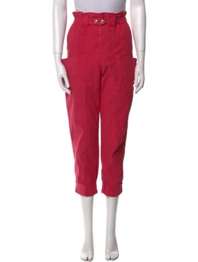 Pre-owned Isabel Marant Wide Leg Pants In Pink