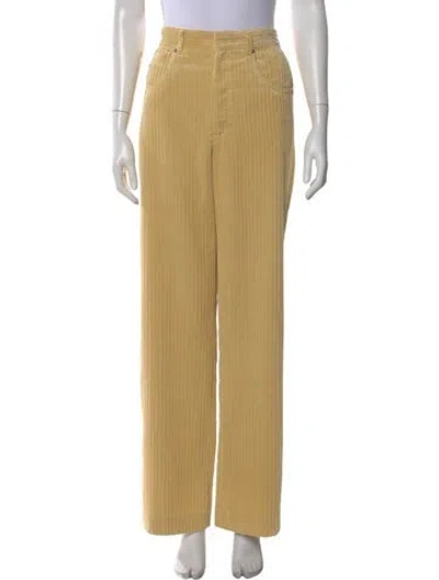 Pre-owned Isabel Marant Wide Leg Pants W/ Tags In Yellow