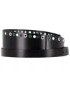 Isabel Marant Wide Waist Belt (authentic Pre-loved) In Black