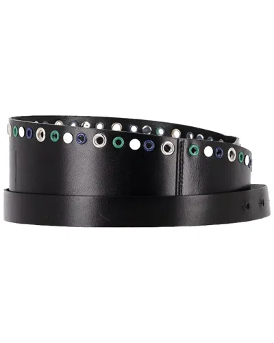 Isabel Marant Wide Waist Belt (authentic Pre-loved) In Black