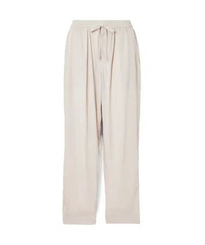Isabel Marant Hectorina Lyocell-blend Crepe Pants In Off-white
