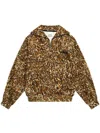 Isabel Marant Wilda Sweatshirt With Leopard Print In Brown