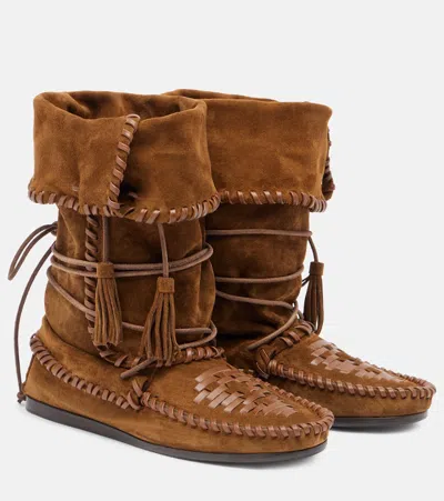 Isabel Marant Winki Suede Ankle Boots