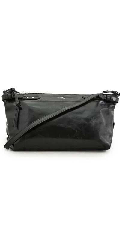 Isabel Marant Winna Day Shoulder Bag Black