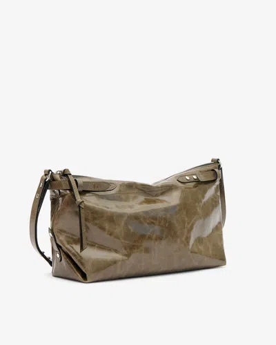 Isabel Marant Winna Day Shoulder Bag In Green