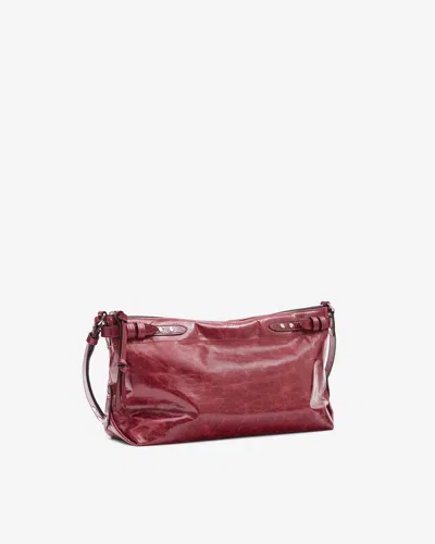 Isabel Marant Winna Day Shoulder Strap In Burgundy