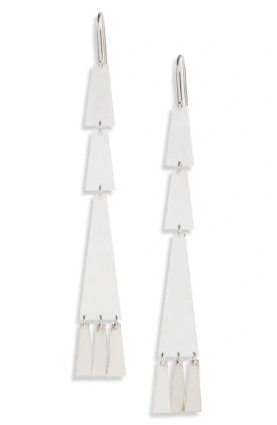 Isabel Marant Winona Chandelier Earrings In Silver
