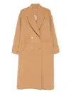 Isabel Marant Winry Double-breasted Coat In Neutral