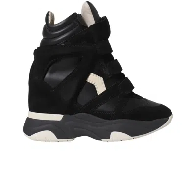 Pre-owned Isabel Marant Wmns Balskee Suede Sneaker 'black' | Women's Size 36