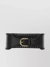 ISABEL MARANT WOMA PERFORATED CALF LEATHER BELT