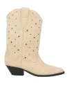 Isabel Marant Duerto Suede Knee-high Boots In Beige