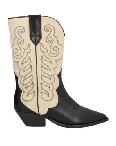 ISABEL MARANT ISABEL MARANT WOMAN ANKLE BOOTS BEIGE SIZE 8 LEATHER