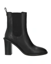 Isabel Marant Black Black Lalix Leather Ankle Boots In Black