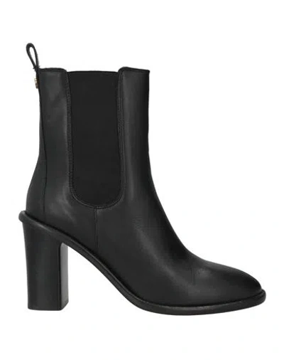 Isabel Marant Woman Ankle Boots Black Size 8 Calfskin