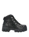 Isabel Marant Woman Ankle Boots Black Size 11 Soft Leather In Black