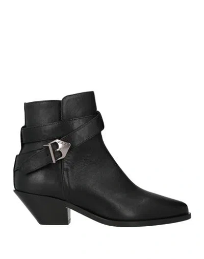 Isabel Marant Woman Ankle Boots Black Size 4 Calfskin