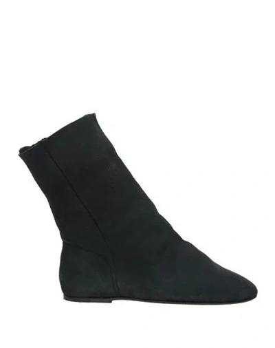Isabel Marant Woman Ankle Boots Black Size 4 Sheepskin