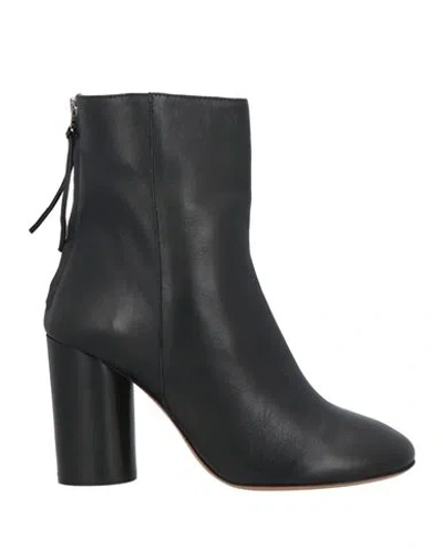 Isabel Marant Woman Ankle Boots Black Size 5 Calfskin