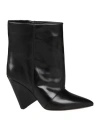 Isabel Marant Woman Ankle Boots Black Size 5 Calfskin