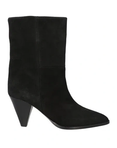 Isabel Marant Woman Ankle Boots Black Size 5 Leather