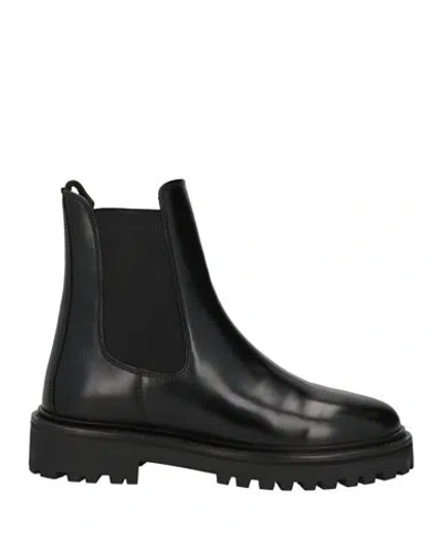 Isabel Marant Woman Ankle Boots Black Size 6.5 Calfskin
