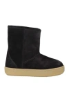Isabel Marant Woman Ankle Boots Black Size 7 Calfskin
