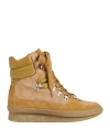 Isabel Marant Woman Ankle Boots Camel Size 4 Calfskin In Beige