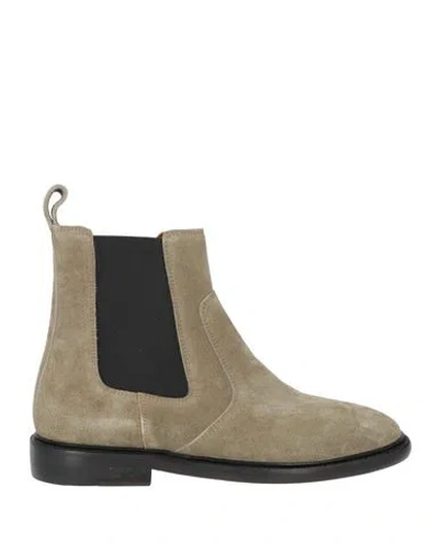 Isabel Marant Woman Ankle Boots Grey Size 8 Leather In Gray