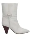 Isabel Marant Ankle Boots In White