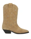 Isabel Marant Duerto 40mm Boots In Green