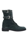 Isabel Marant Woman Ankle Boots Steel Grey Size 7 Calfskin In Grey