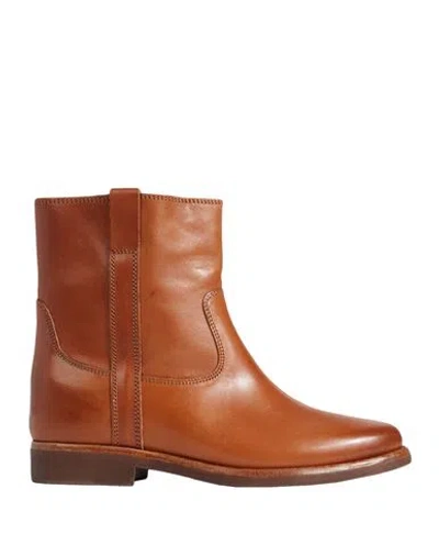 Isabel Marant Classic Ankle Boots In Brown