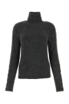 ISABEL MARANT ISABEL MARANT WOMAN ANTHRACITE NYLON BLEND MALO jumper