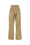 Isabel Marant Beige Cotton Jolande Pant In Brown