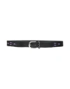 Isabel Marant Woman Belt Black Size 36 Cow Leather