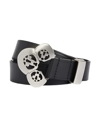 Isabel Marant Woman Belt Black Size 36 Cow Leather, Brass