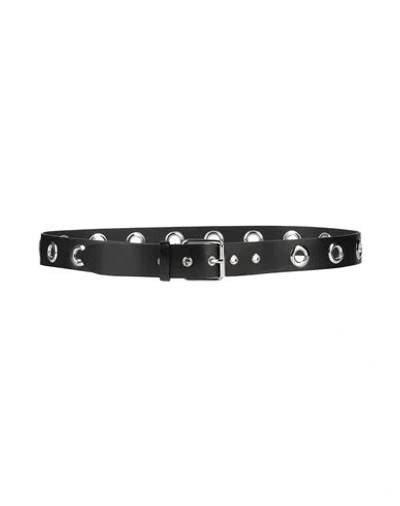 Isabel Marant Woman Belt Black Size 38 Cow Leather