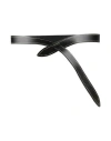 Isabel Marant Woman Belt Black Size M Cow Leather In Black