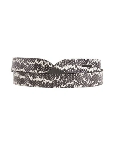 Isabel Marant Woman Belt Black Size M Goat Skin