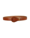 Isabel Marant Woman Belt Brown Size 34 Leather