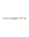 Isabel Marant Woman Belt Light Grey Size 32 Cow Leather, Zamak
