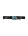 Isabel Marant Woman Belt Midnight Blue Size 32 Cowhide