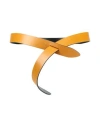Isabel Marant Woman Belt Ocher Size M Cow Leather In Yellow