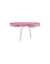Isabel Marant Woman Belt Pink Size Onesize Textile Fibers In Pink