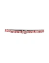 Isabel Marant Woman Belt Pink Size 34 Calfskin