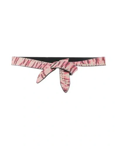 Isabel Marant Woman Belt Pink Size M Calfskin