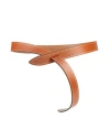 Isabel Marant Woman Belt Tan Size M Cow Leather In Brown