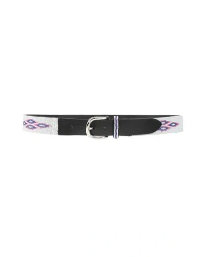 Isabel Marant Woman Belt White Size 32 Cow Leather